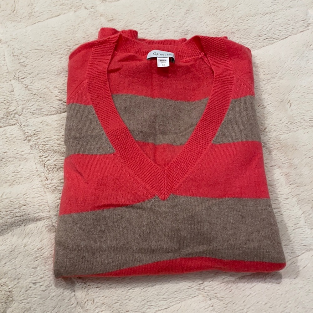Garnet Hill Cashmere Sweater